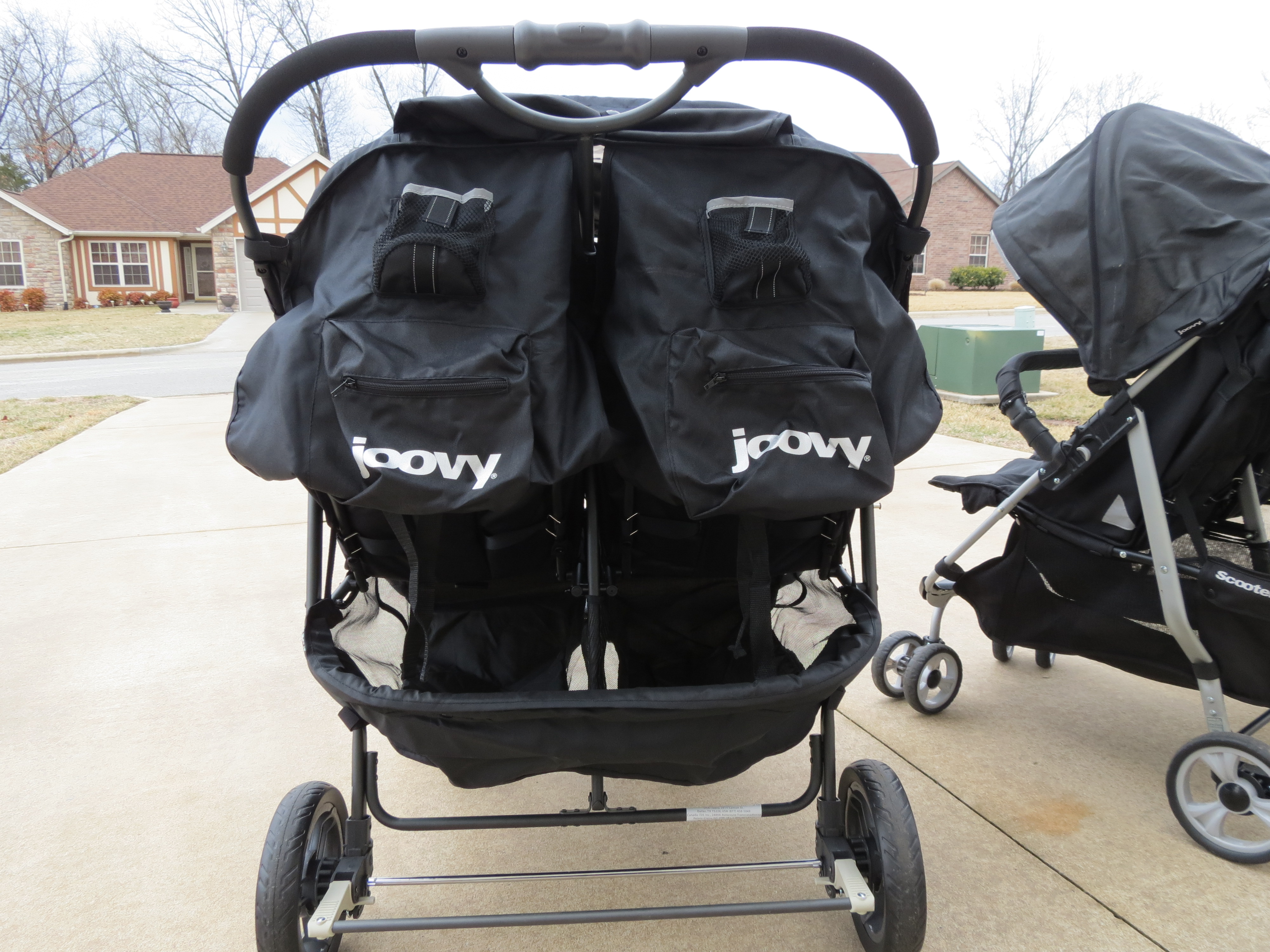 joovy scooter x2 with tray
